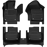 TuxMat - for Volvo V60 Recharge 2019-2026 Models - Custom Car Mats - Maximum Coverage, All Weather, Laser Measured - This Full Set Includes 1st and 2nd Rows