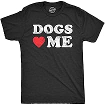 Dogs love me shirt Clearance
