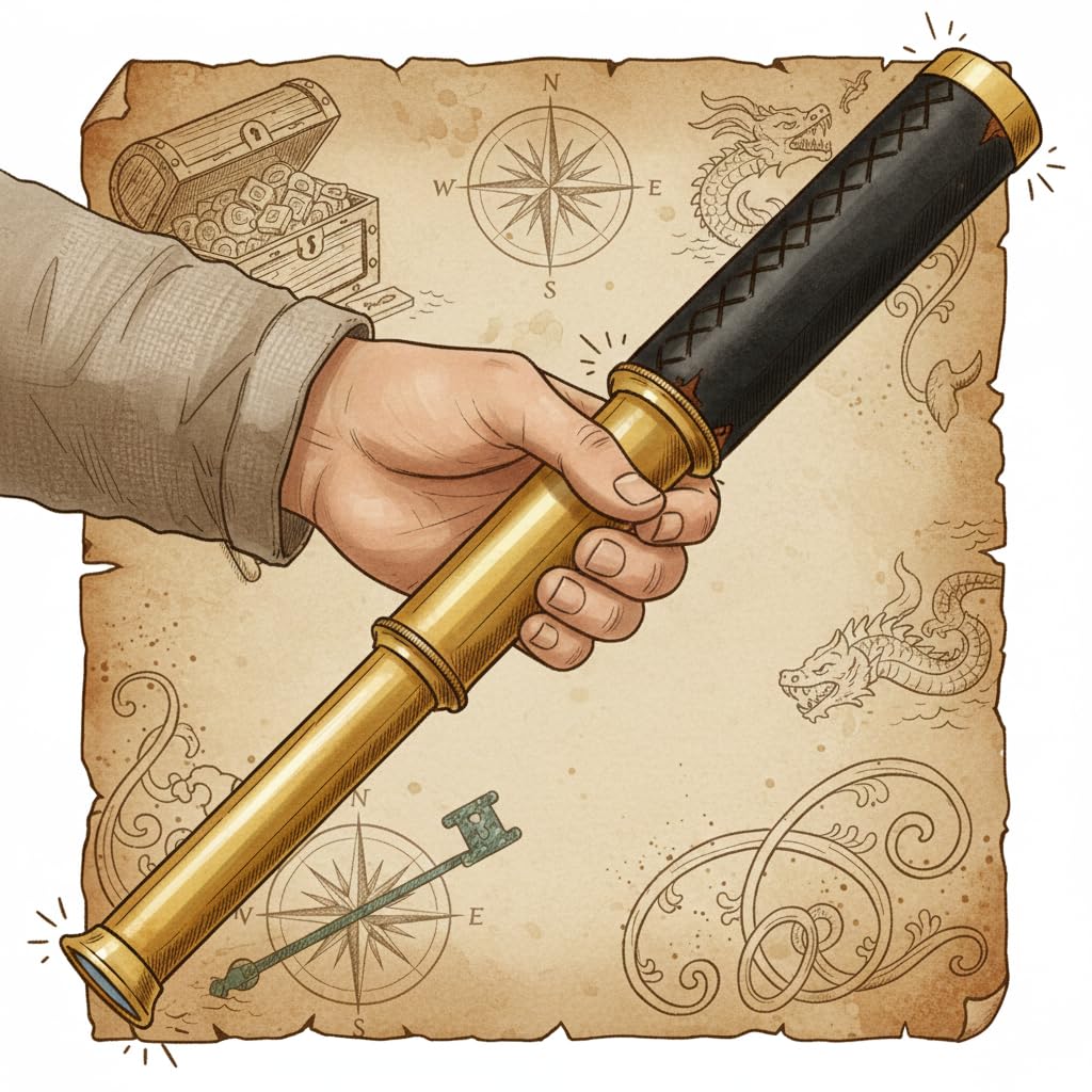 Antique marine brass spyglass telescope 12" nautical Decor Antique Marine Brass Metal Spyglass Telescope with 12-inches Nautical