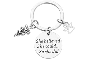 ENSIANTH Veterinarian Keychain Veterinary Technician Gifts Vet Tech Jewelry Veterinarian Graduation Gifts
