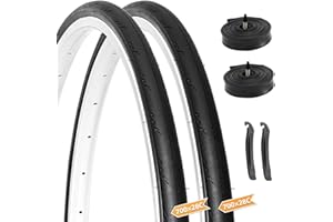 Hycline Road Bike Replacement Tire: 700x25C/700x28C/700Cx35C Folding High-Performance Wear-Resistant Bicycle Tires for City Commuter Road
