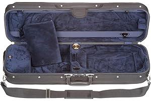 Bobelock 1002S Oblong 4/4 Violin Case with Blue Velour Interior