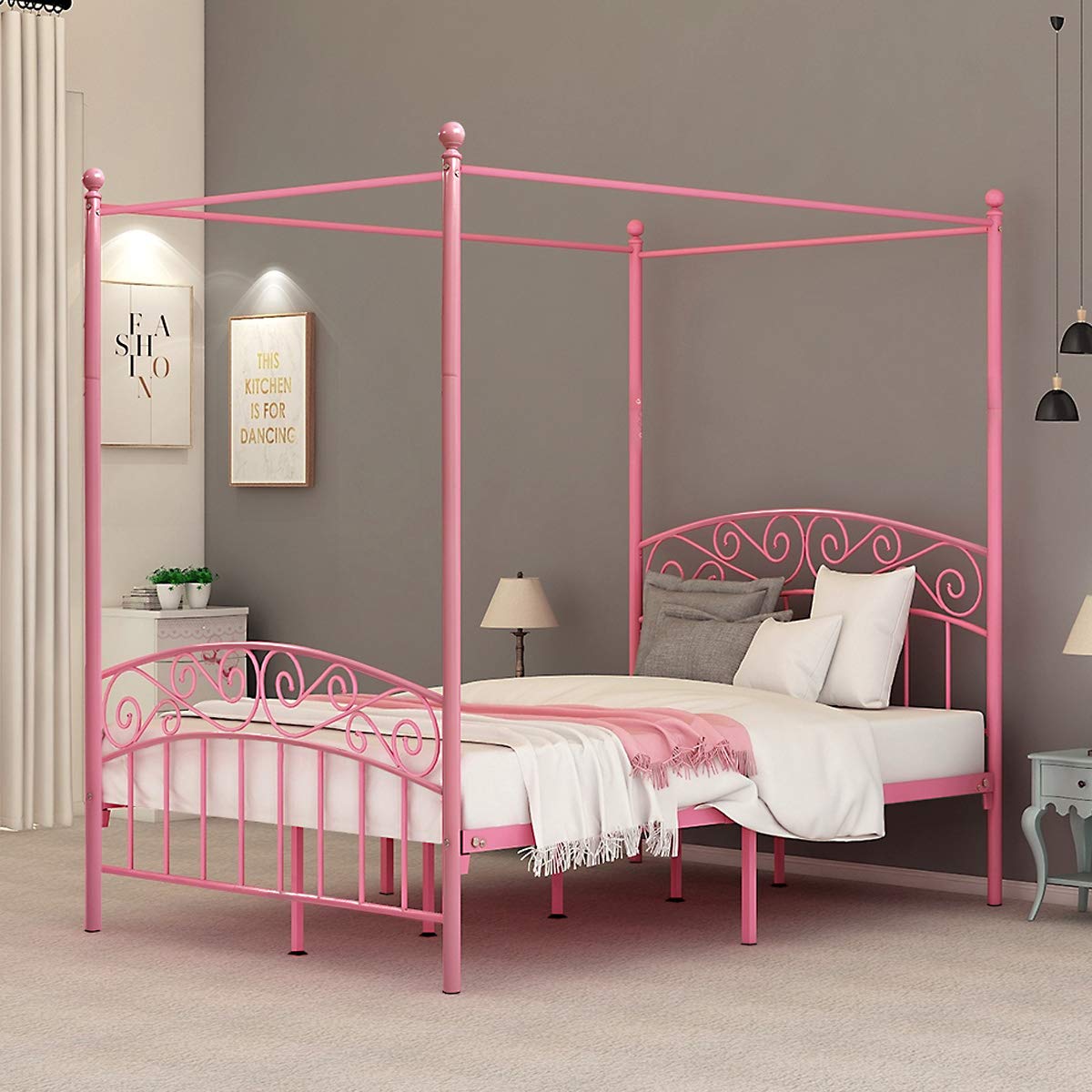 Best Full Metal Bed Frame With Canopy