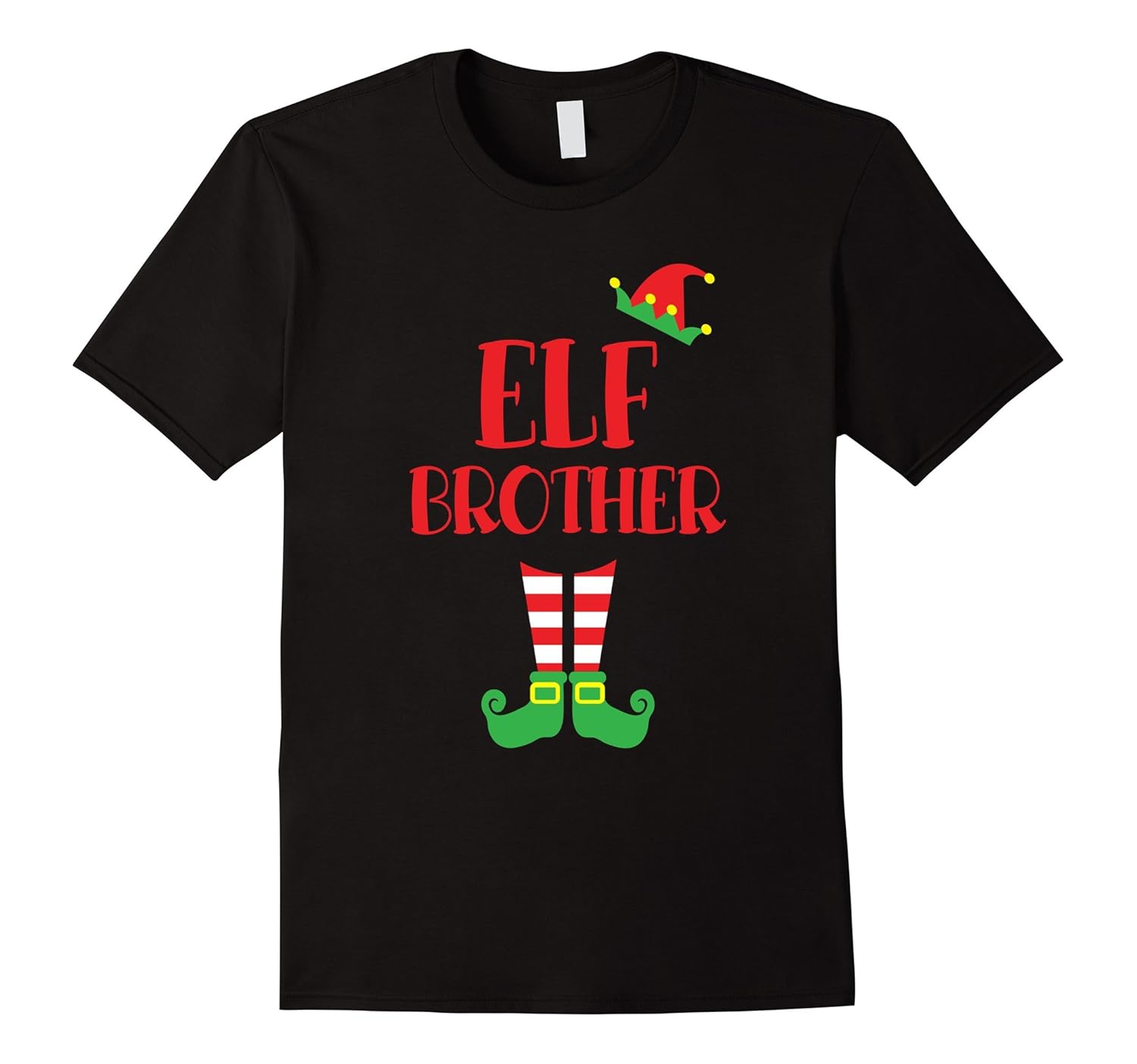 Elf Brother Christmas season T-Shirt Brother Sister Shirts-ANZ – Anztshirt