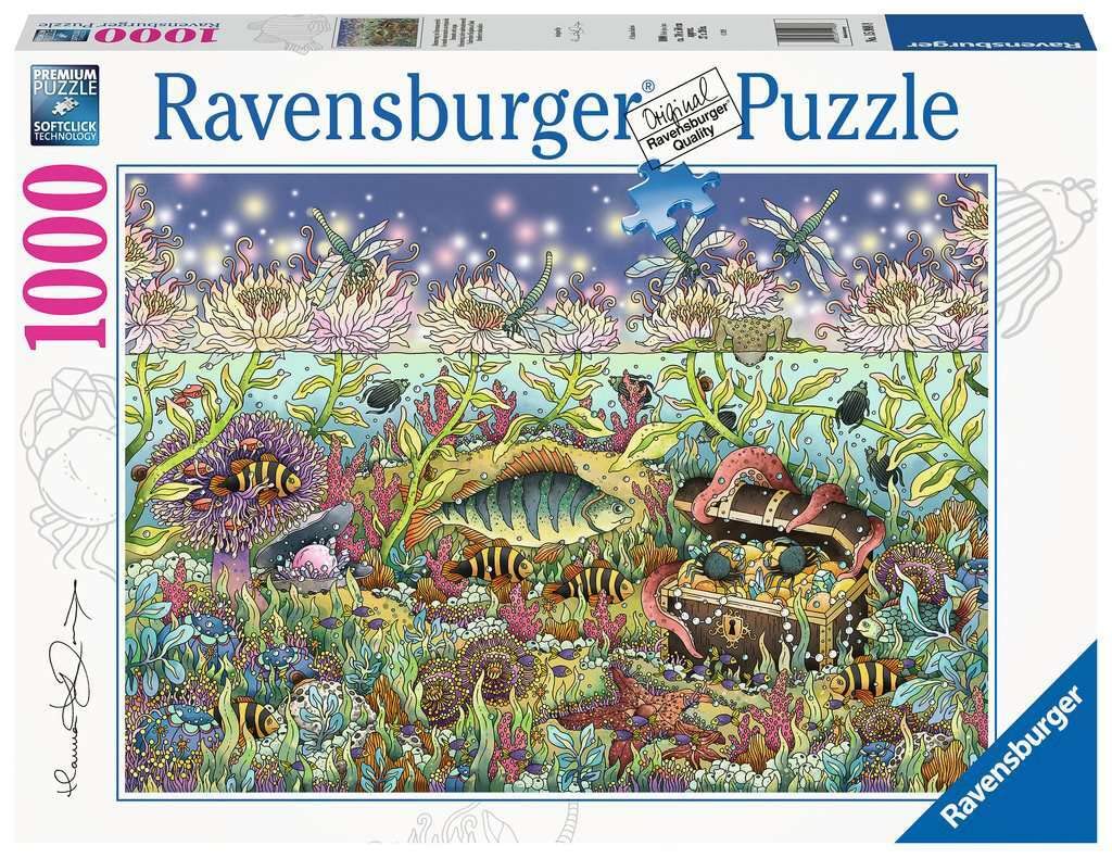 Ravensburger Underwater Kingdom at Dusk 1000pc Jigsaw Puzzle