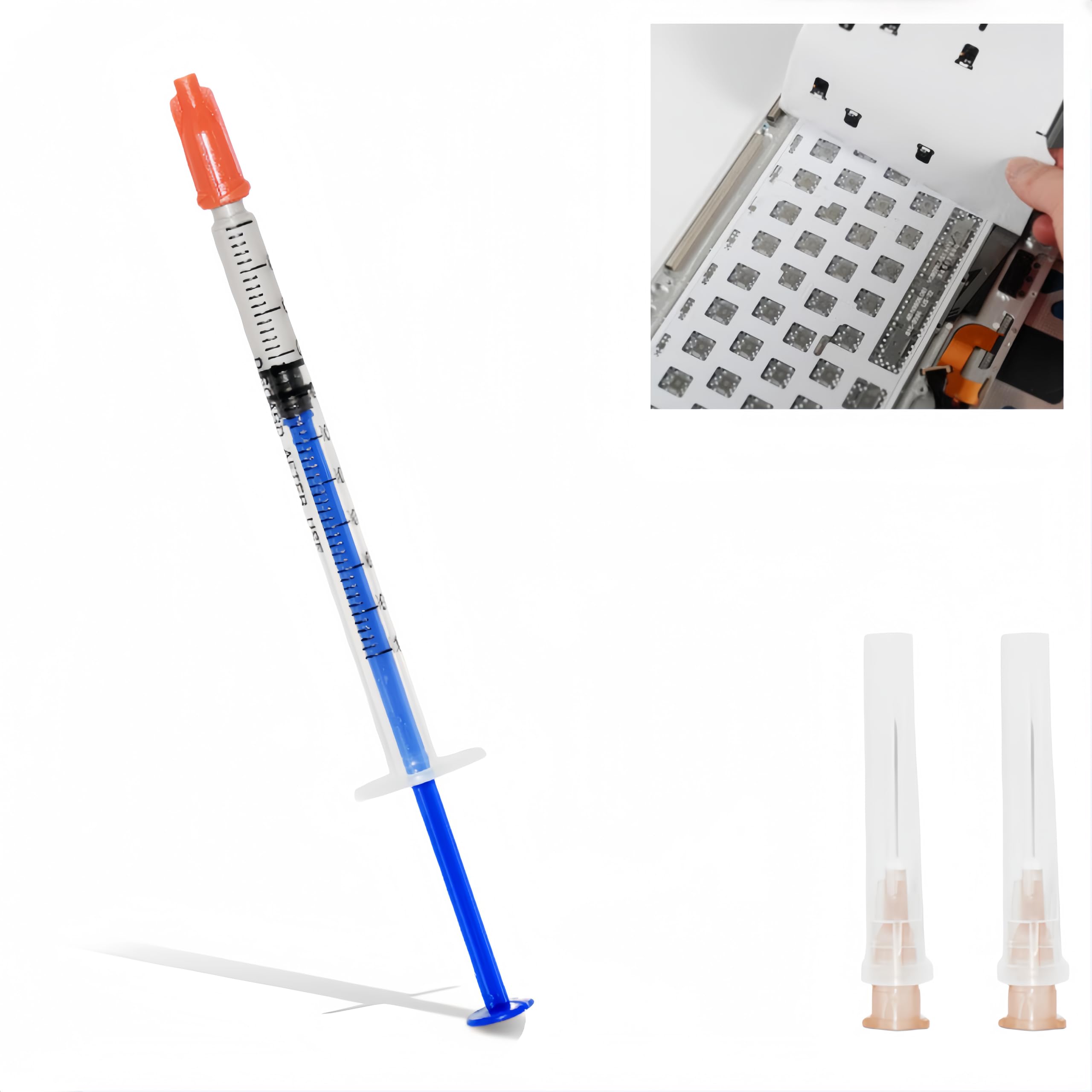 Photo 1 of [2026 Upgrade] Silver Conductive Paste, Paint Wire Glue Pen for Repairing or Constructing Conductive Circuits in Electronic Devices (0.3ml).