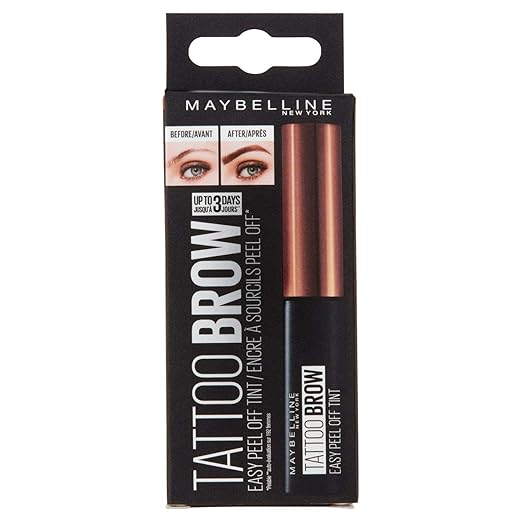 Maybelline Tattoo Brow Eyebrow Colour 1 Piece 1 Light Brown Amazon De Beauty