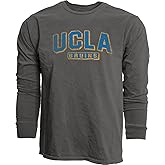 Blue 84 NCAA Unisex-Adult NCAA Officially Licensed Long Sleeve T-Shirt Team Color Dyed Ringspun Vintage