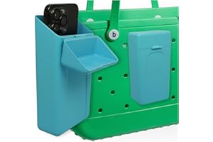 CAVEKING Phone Holder Compatible with Bogg Bag Accessories - Universal Size Also Compatible with Simply Southern Bag - Fully Closable Phone Case for Silicone Tote Bag - Water Resistant Wont Fall Out or Get Wet