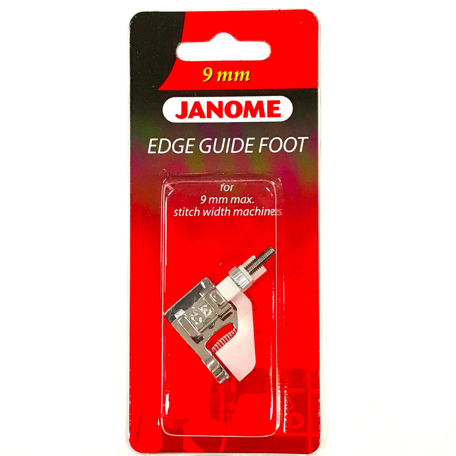 Edge Guide Foot #202100003 for Janome 9mm Max Stitch Width Machines