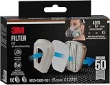 3M Filter Kit 6000-series 6003BC1 A2P3 Replacement Filters (2x A2, 2x P3) view 8