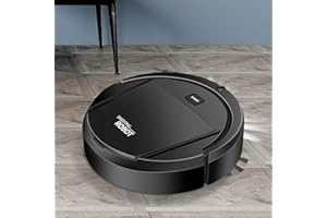 LOVSKOO Robotic Vacuum Cleaner Low-Noise Sweeping Robot Vacuum Robot Robotic Vacuums Robot Vaccum Pet Hair Robot Cleaner with Memory Multiple Cleaning Modes, Ideal for Hard Floor/Pet Cleaning Tools