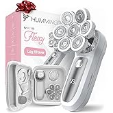 HUMMINGBIRD Flexy Electric Razors for Women – Cordless Rechargeable Waterproof Electric Leg Shaver for Silky Smooth Legs, Hai