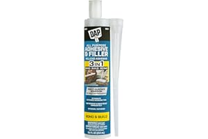 DAP All Purpose Adhesive and Filler, Gray, 8.6 Oz (7079828000)