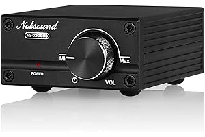 New Nobsound 100W Subwoofer/Full Frequency Mono Channel Digital Power Amplifier Audio Mini Amp (Subwoofer, Black)
