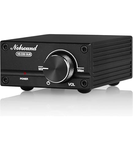 DGノグ パワーアンプ 200W/350W Douk Audio NS-03G Mini 100W Subwoofer / Full Frequency Mono