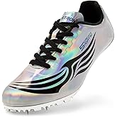 Men Women Kids Track and Field Shoes Professional Racing Running Sneakers Sprint Sport Shoes…