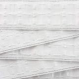 Realm White Pencil Pleat Curtain Tape 25mm 50mm 75mm 10m view 3