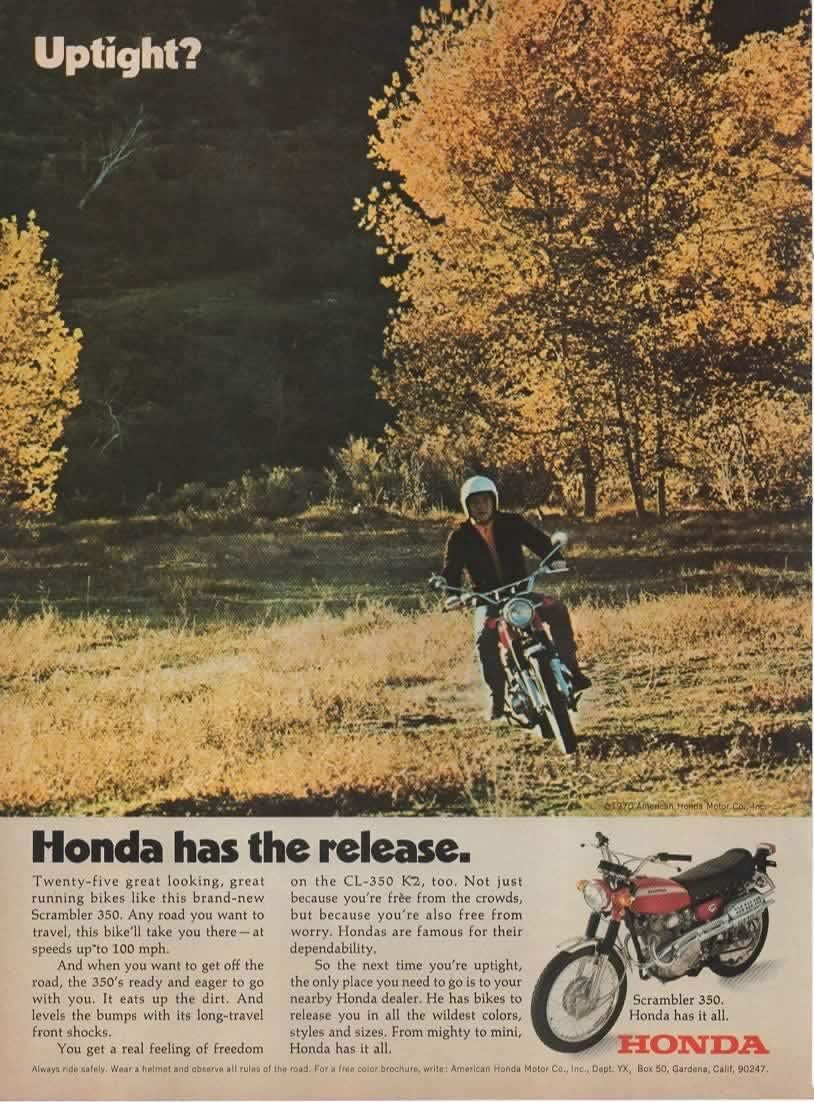 1970 honda scrambler
