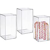 Hammont Rectangle Acrylic Box - Shelf Organizer Bins - Clear Storage Containers - Candy Party Favors | Bathroom Storage | Mak