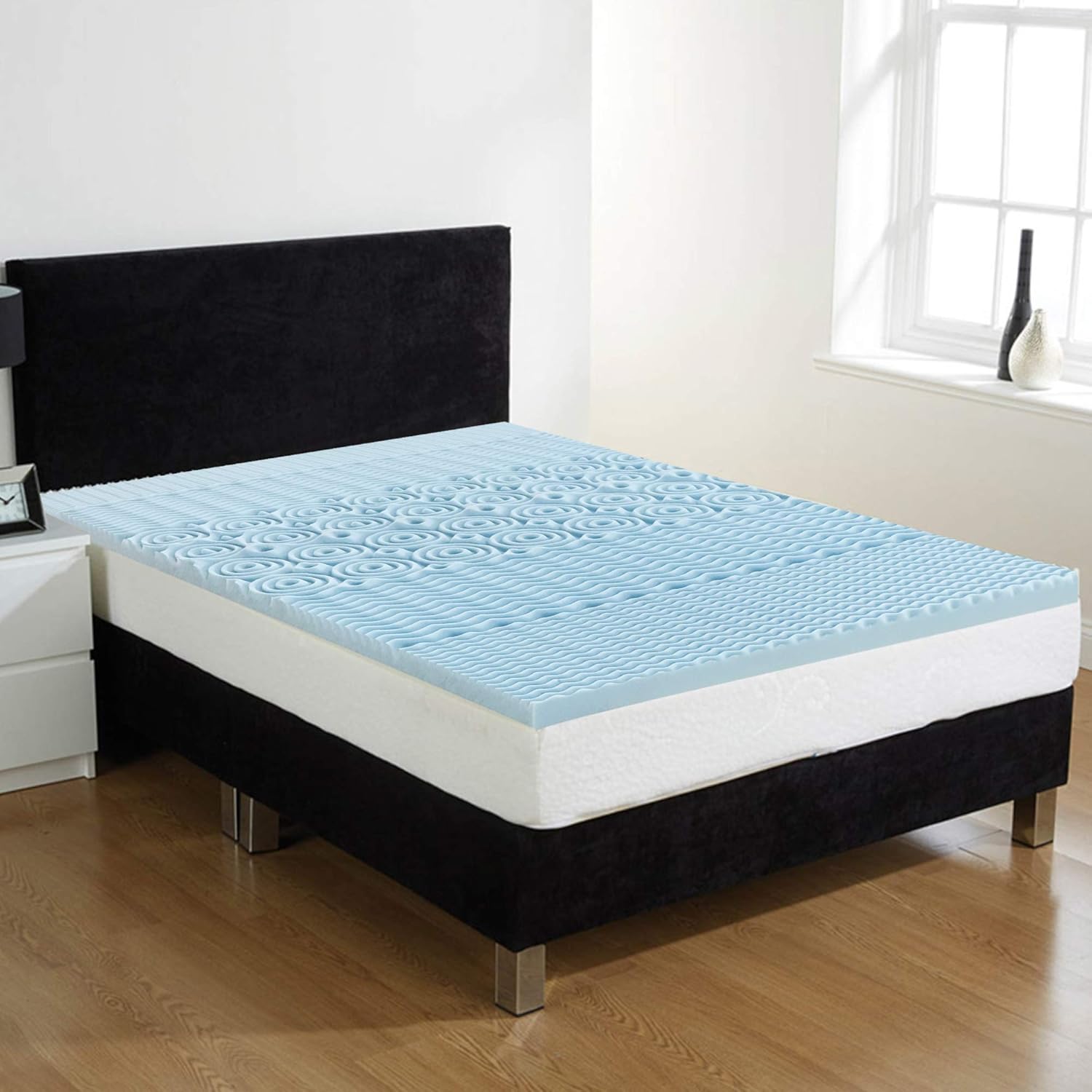 Zayton 5 Zone High Density Convoluted Foam Mattress Topper