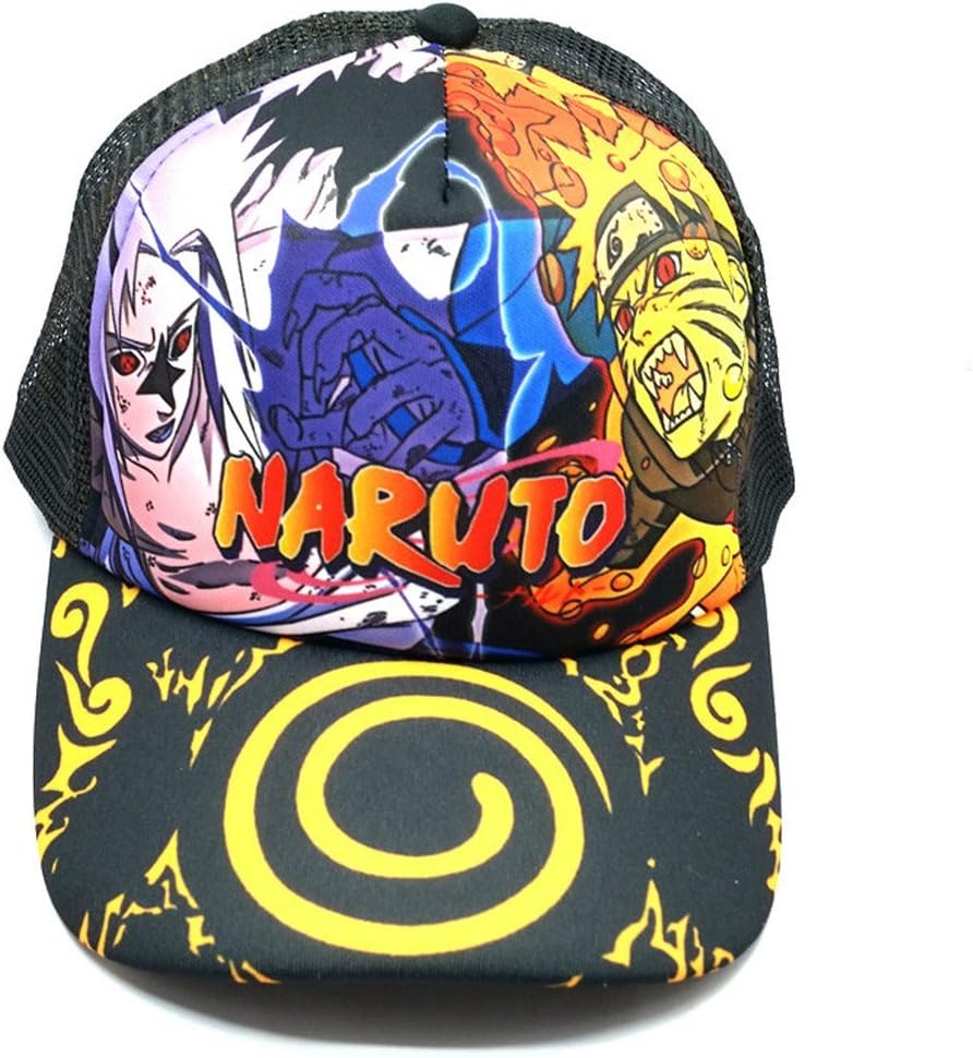 Anime Theme Unisex Baseball Cap Mesh Trucker Hat Snapback