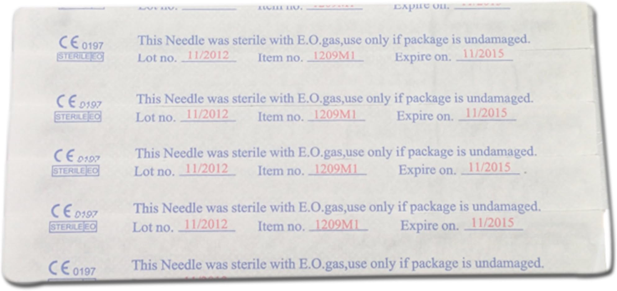 50 Tattoo Needles 9m1 "Needleboy" 9 Magnum Single Stack