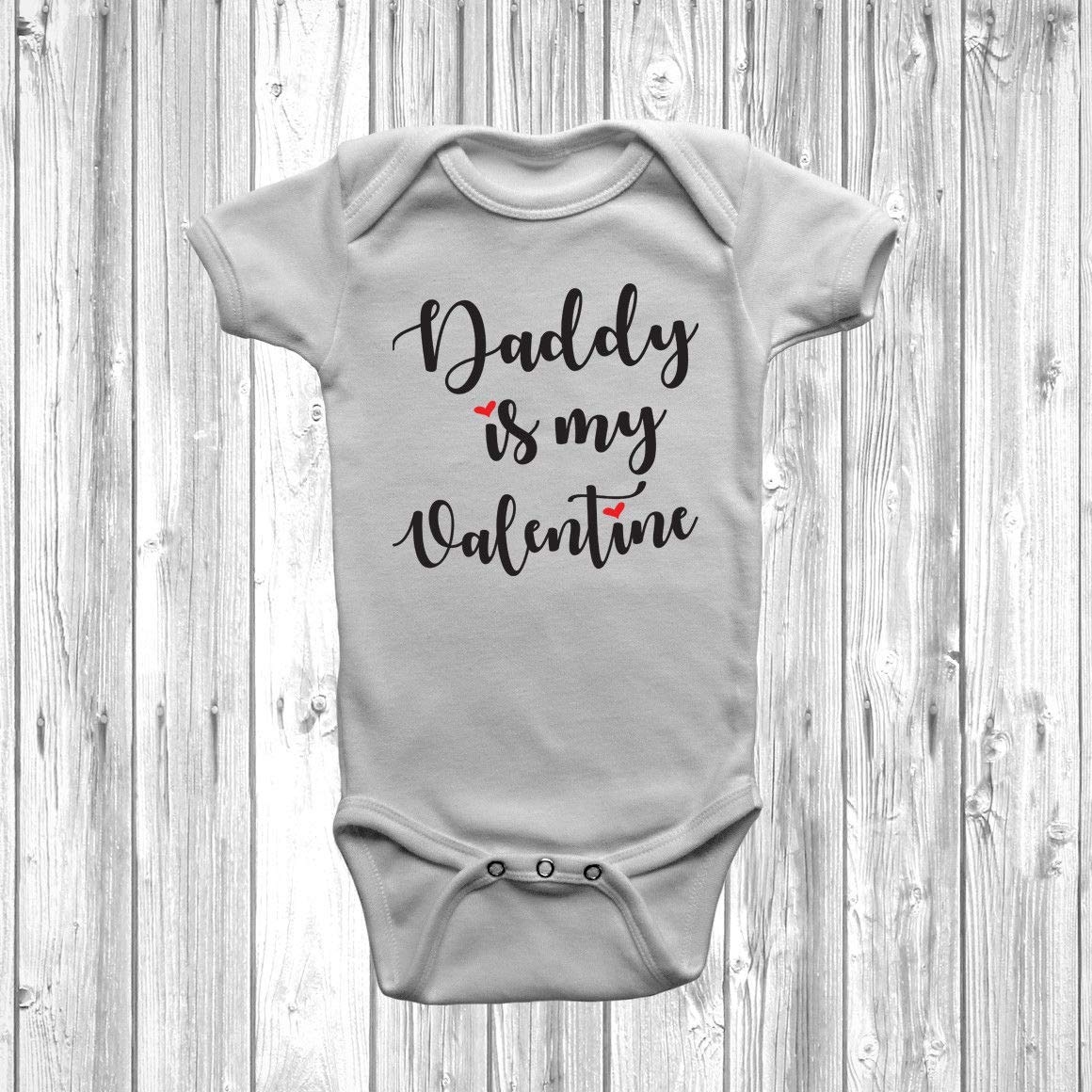 valentines baby grow