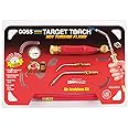 Goss - 328-KX-4B KX-4B Soldering Brazing Torch Kit for "B" Acetylene Tanks with GA-5 and GA-14 Target Tips and Hot Turbine Flame