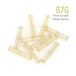 DUROCK Gold Plated 2-Stage Long Springs - 67g