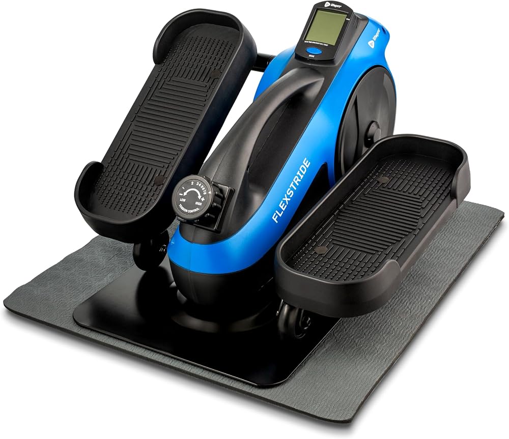 LifePro Under Desk Elliptical Exerciser with 8 Resistance Levels & Bluetooth