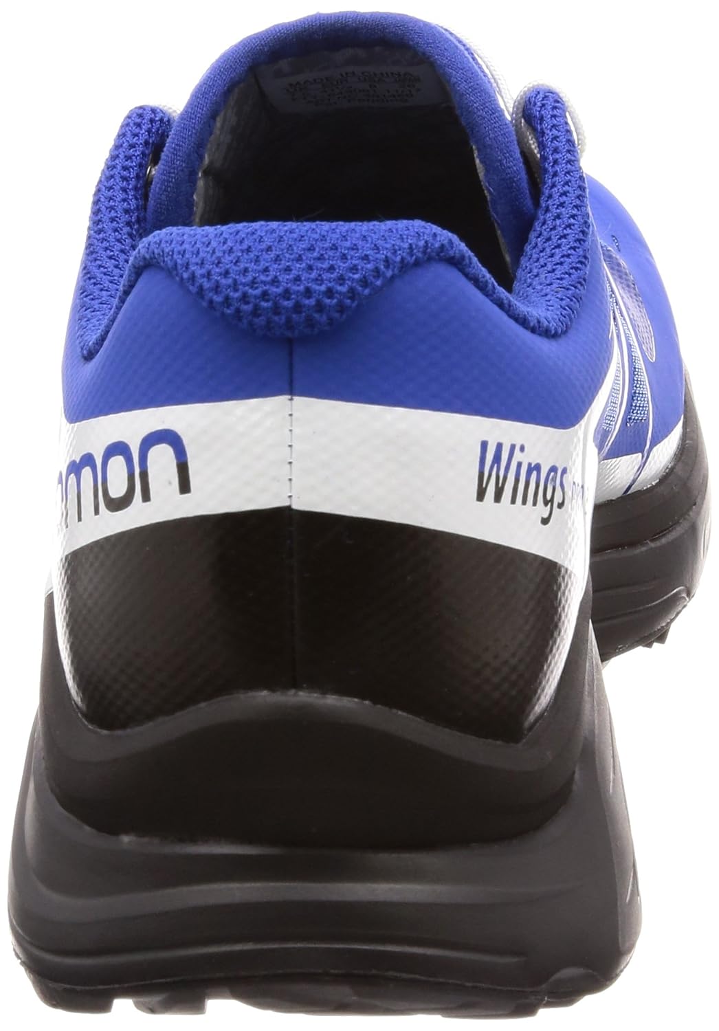 salomon l40146900 wings pro 3 synthetic trail running shoes, adult (blue)