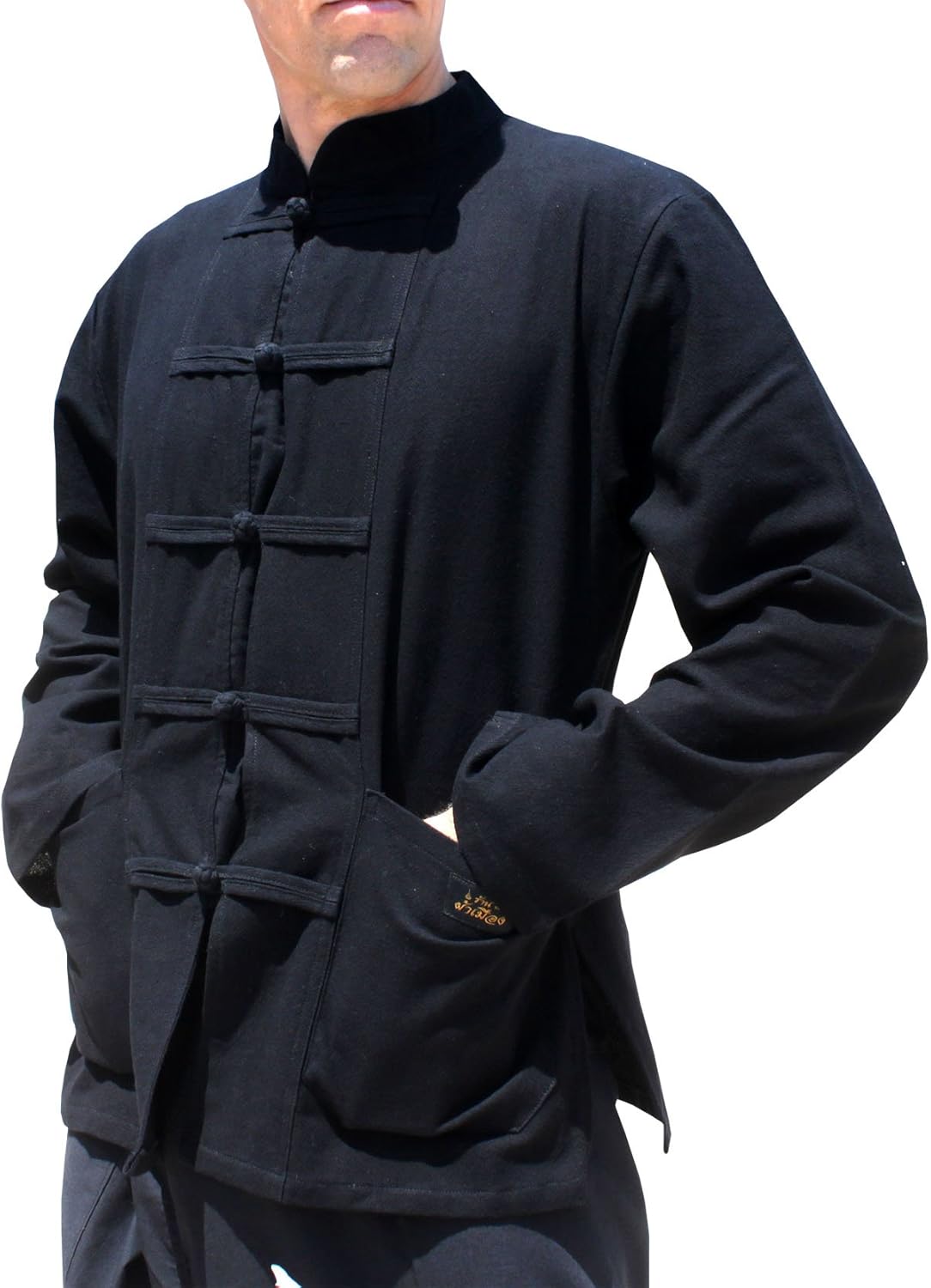 RAANPAHMUANG BRANDED COTTON PROFESSIONAL CHINESE MANDARIN JACKET SHIRT