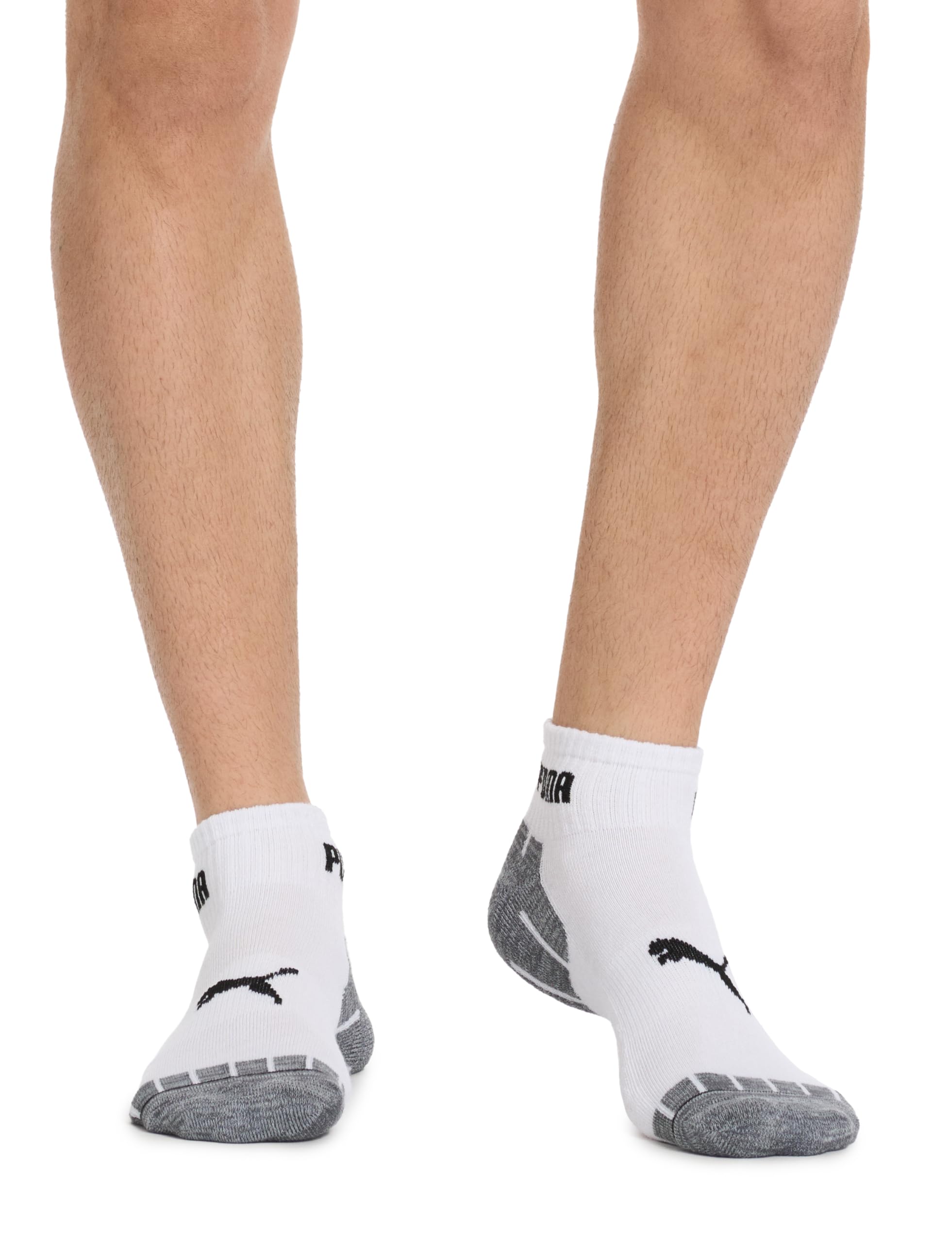 PUMA mens Quarter Crew Socks (8-Pack)