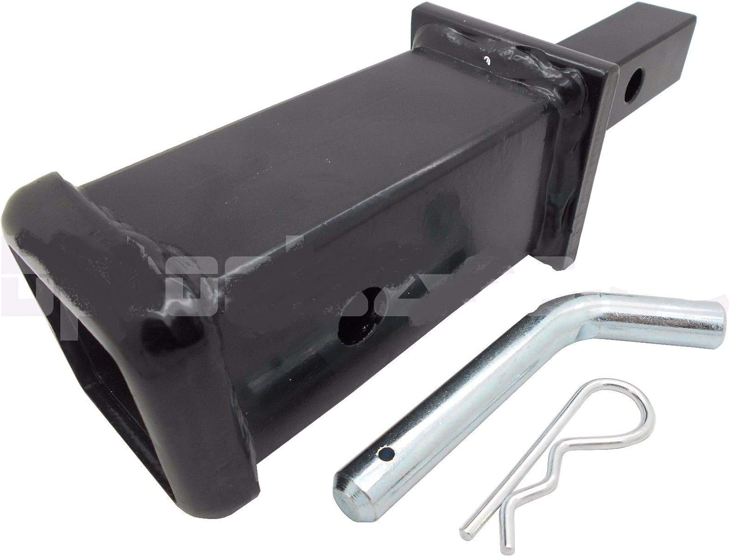 Tow Hitch Reducer Adaptor 11/4" to 2" with 5/8" Safety