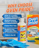 Oven Pride Complete Oven Cleaner 500ml Kit with Safety Gloves & Bag view 2