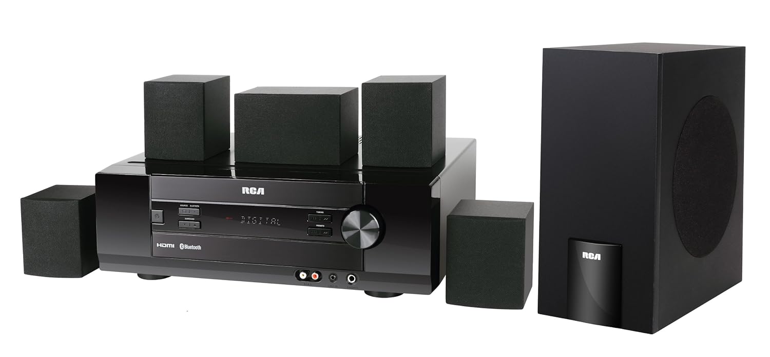 Amazon.com: RCA RT2761HB Home Theater System with Bluetooth Wireless  Technology: Home Audio & Theater