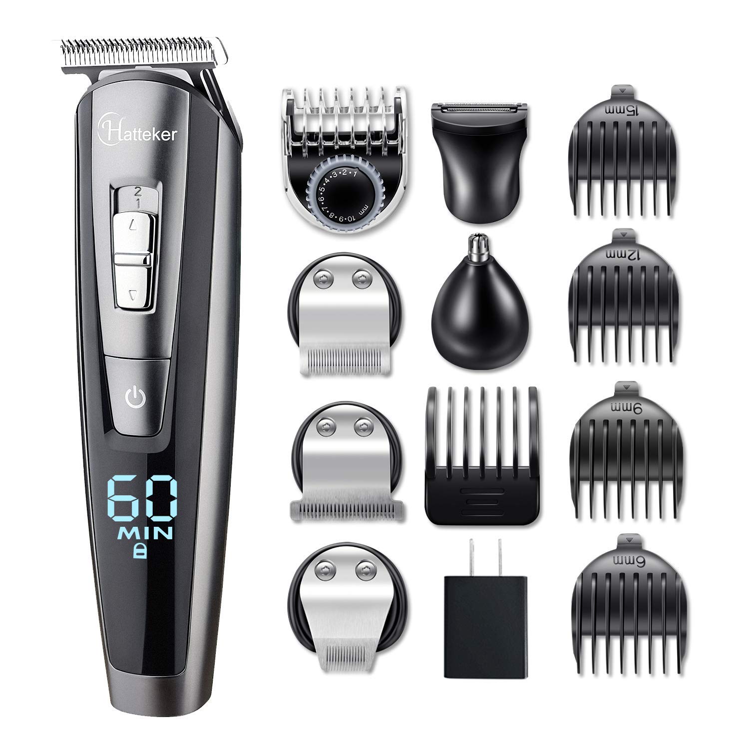 Buy Hatteker Beard Trimmer Kit For Men Cordless Mustache Trimmer
