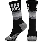 Gone For a Run Inspirational Mid-Calf Running Socks - Socrates - Women