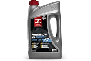 TRIAX Powerflow MV 32 Hydraulic Oil, 6000 Hour Extended Life, Double Anti-Wear, True All Season, -40 F Pour Point (1 Gallon)