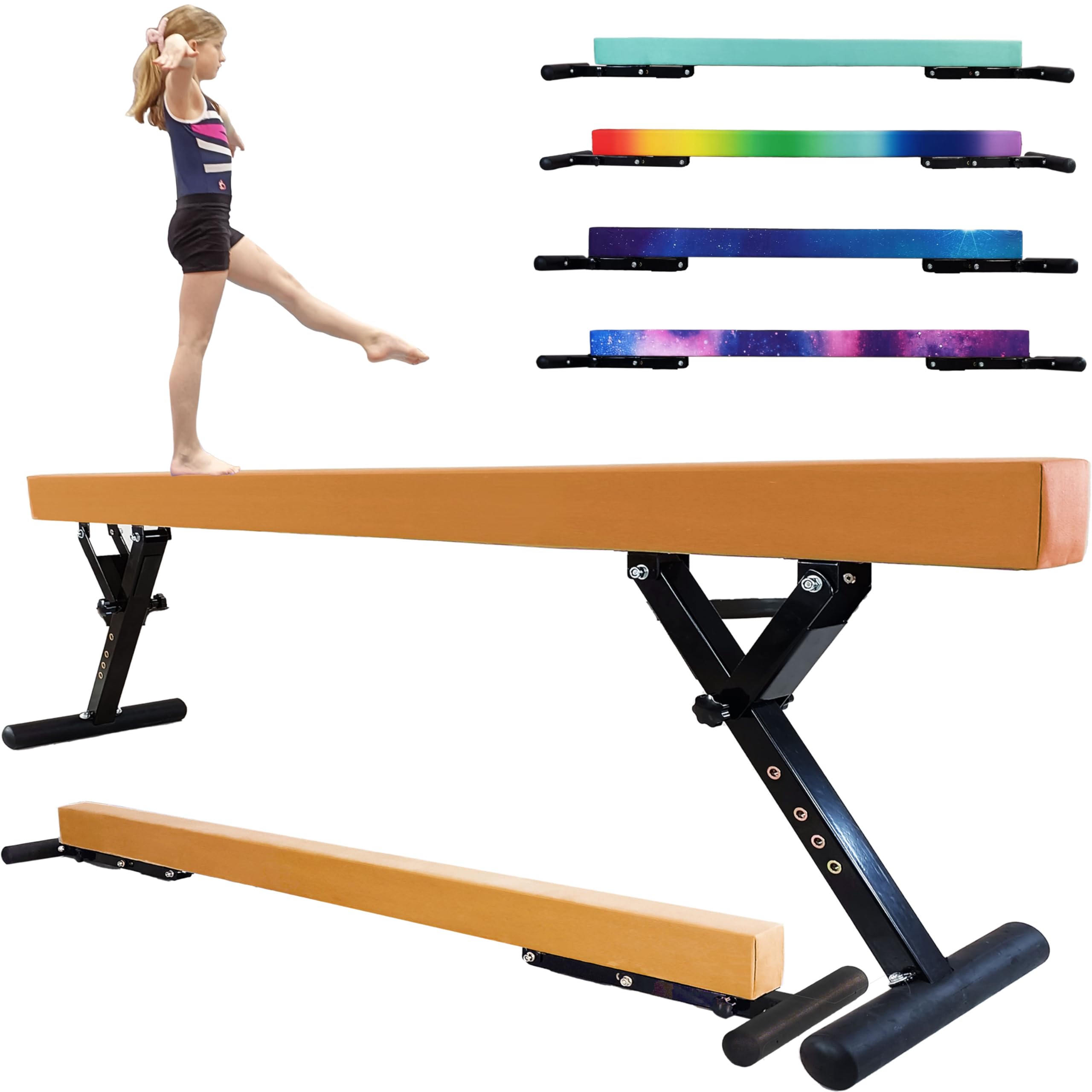 FC FUNCHEER Adjustable balane Beam for Kids - 8FT