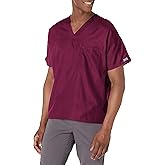 Cherokee Scrubs for Women and Men Unisex V-Neck Tunic Nursing Scrub Top with Chest Pocket, Tuckable Durable Fabric – 4777