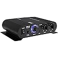 Pyle Power Home HiFi Stereo Amplifier - 90 Watt Portable Dual Channel Surround Sound Audio Receiver w/ 12V Adapter - For Subw