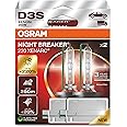 Osram Xenarc Night Breaker 220, D3S, +220% More Brightness, Xenon Headlight Bulb, 66340XN2-2HB, Folding Box (2 Lamps)