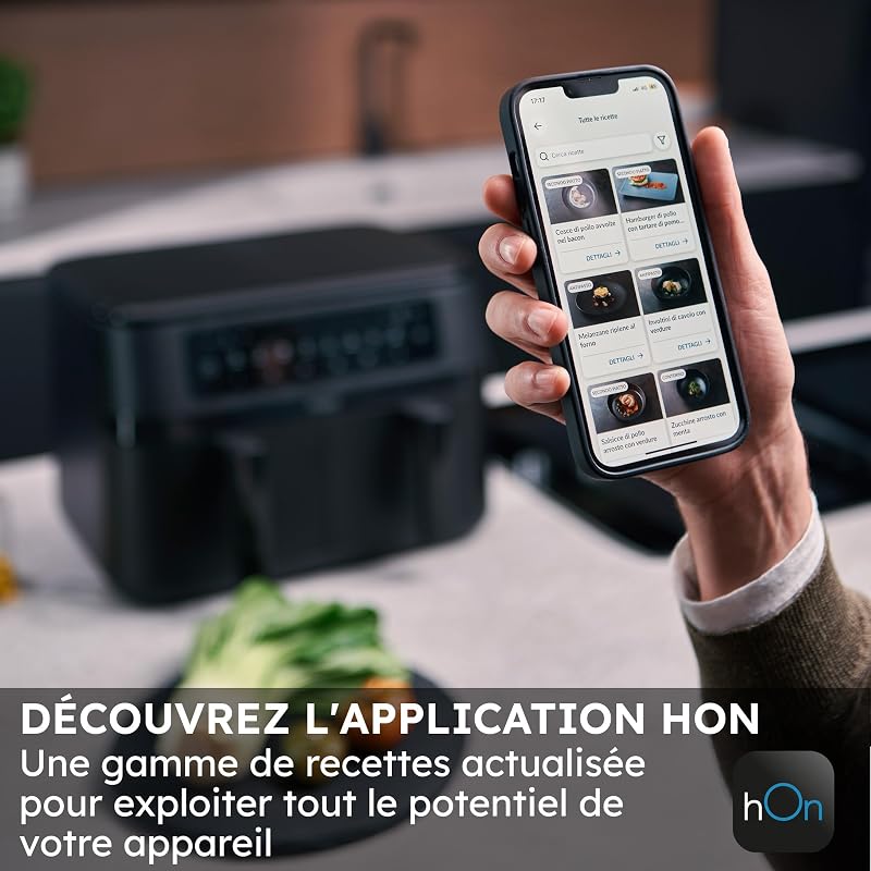 Air Fryer Double Tiroir | 11L Grande Capacité | 8 Fonctions