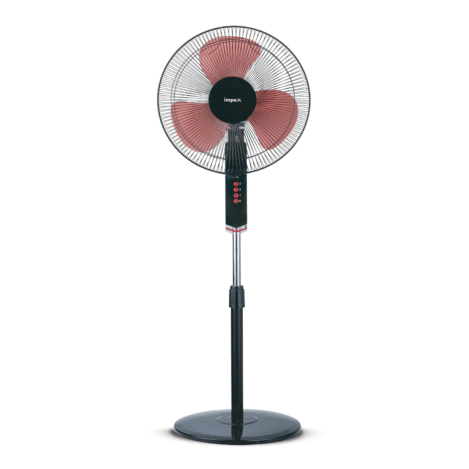 Buy Impex BREEZEO5 High Speed 3 Blade Pedestal Fan With 400 mm Sweep