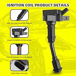 MOAUTO Set of 4 Ignition Coils Pack UF735