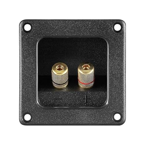 Lautsprecher Terminal 2 pol. 5.9x75.9mm Metall Kappen