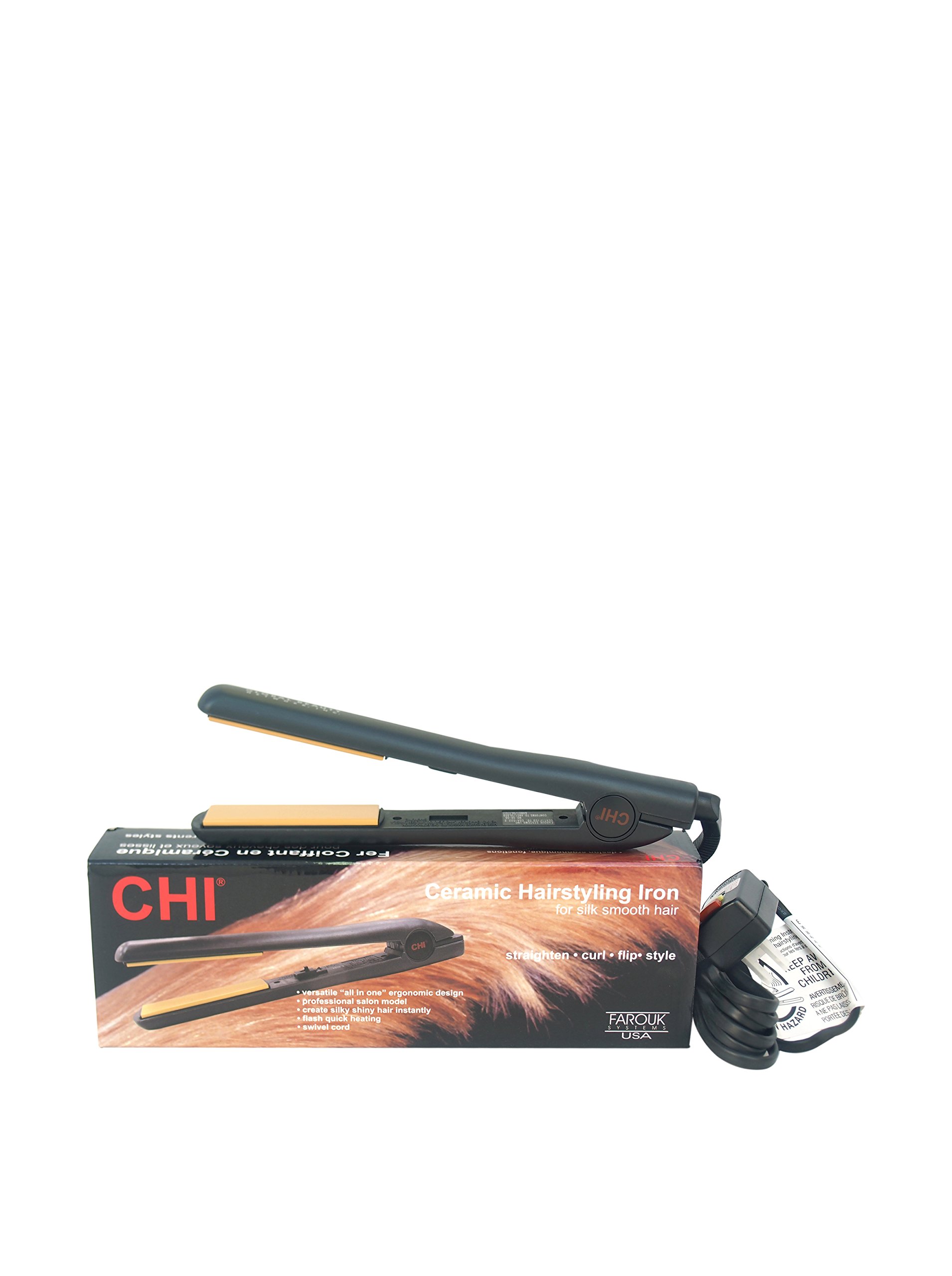 Chi Original 1 Flat Hair Straightening Ceramic Hairstyling Iron 1