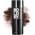 BOLDIFY Hair Fibers (56g) Fill In Fine and Thinning Hair for an Instantly Thicker & Fuller Look - Best Value & Superior Formula -14 Shades for Women & Men - HAZEL BROWN